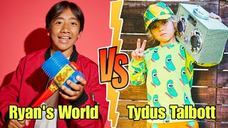 Celebrity Ryan's World vs Tydus Talbott ✨ Natural Transformation 2025 | From 0 To Now Profile
