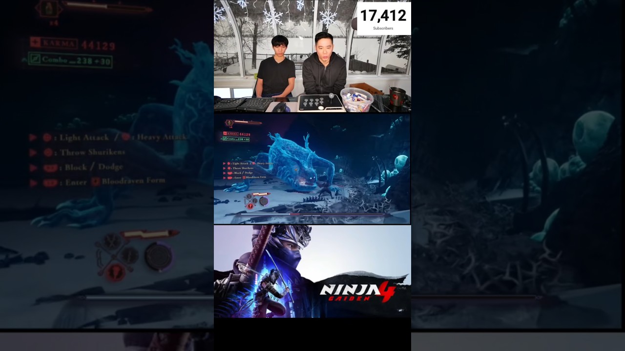 Безумный демон-босс Аксолото в Ninja Gaiden 4 