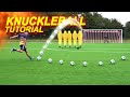 Wie man einen Flatterball Freistoß schießt - Tutorial | freekickerz