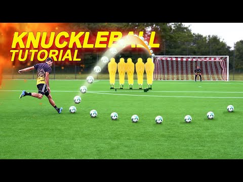 Wie man einen Flatterball Freistoß schießt - Tutorial | freekickerz