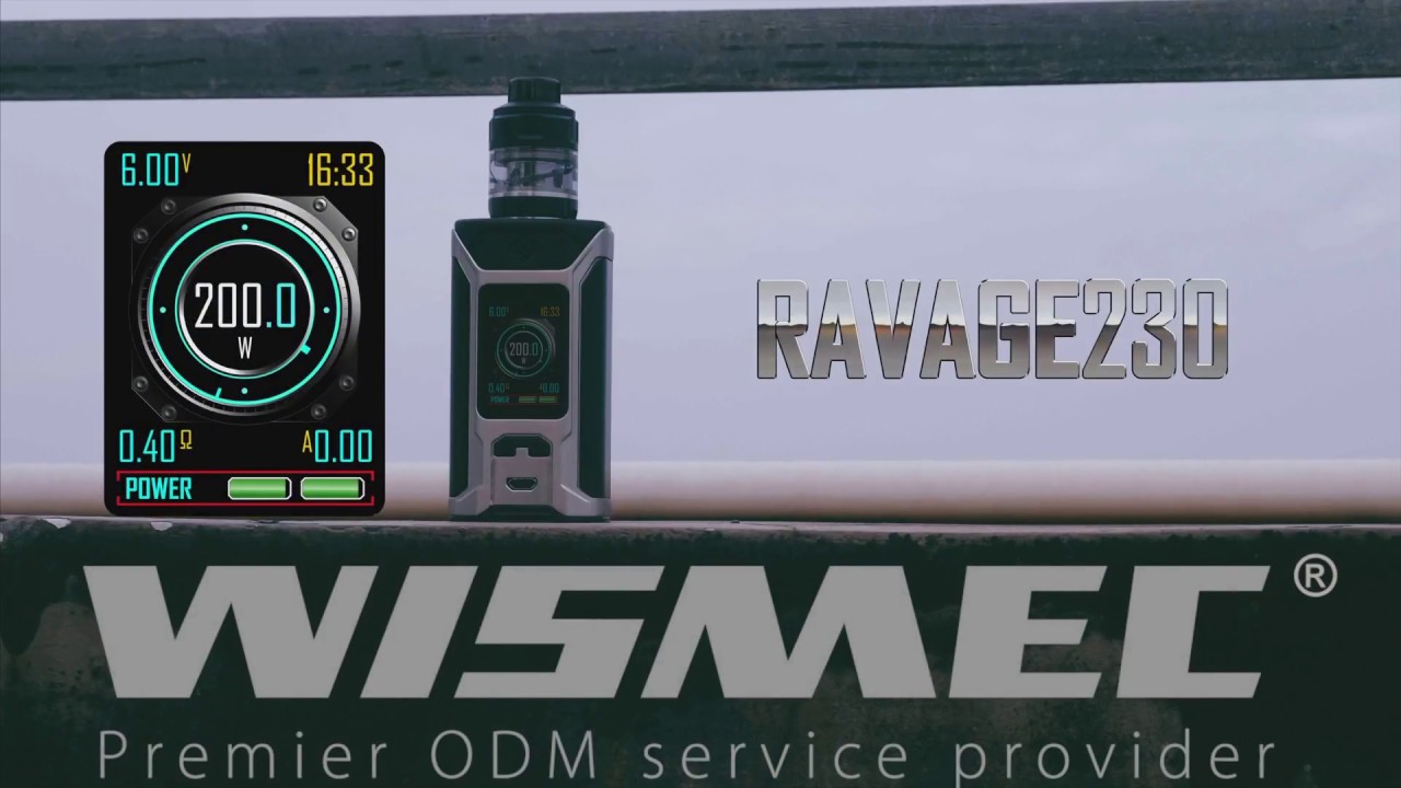 Introducing Wismec SINUOUS RAVAGE230