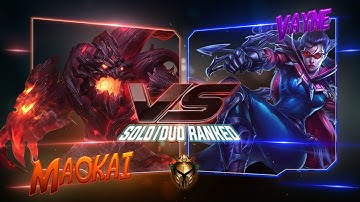 Maokai vs Vayne Top lane | Ranked Solo/Duo | Season 10, Patch 10.5 OCE