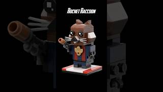 Rocket Raccoon | #GotGVol3 #LEGO #Marvel #LEGOMarvel #BrickHeadz #moc #AFOL #RocketRaccoon