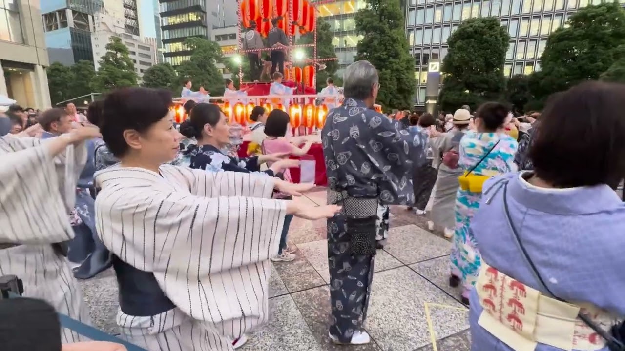 白浜音頭 　盆踊り　日枝神社