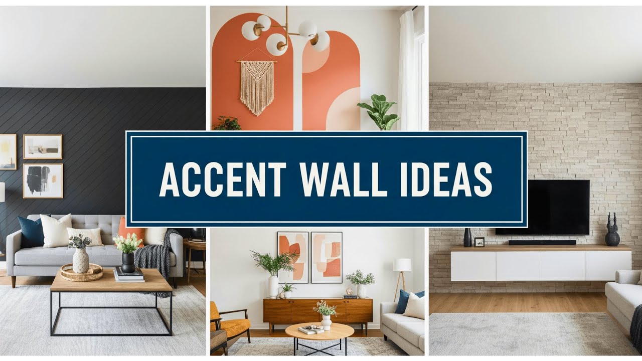 The Best Accent Wall Ideas for Your Living Room