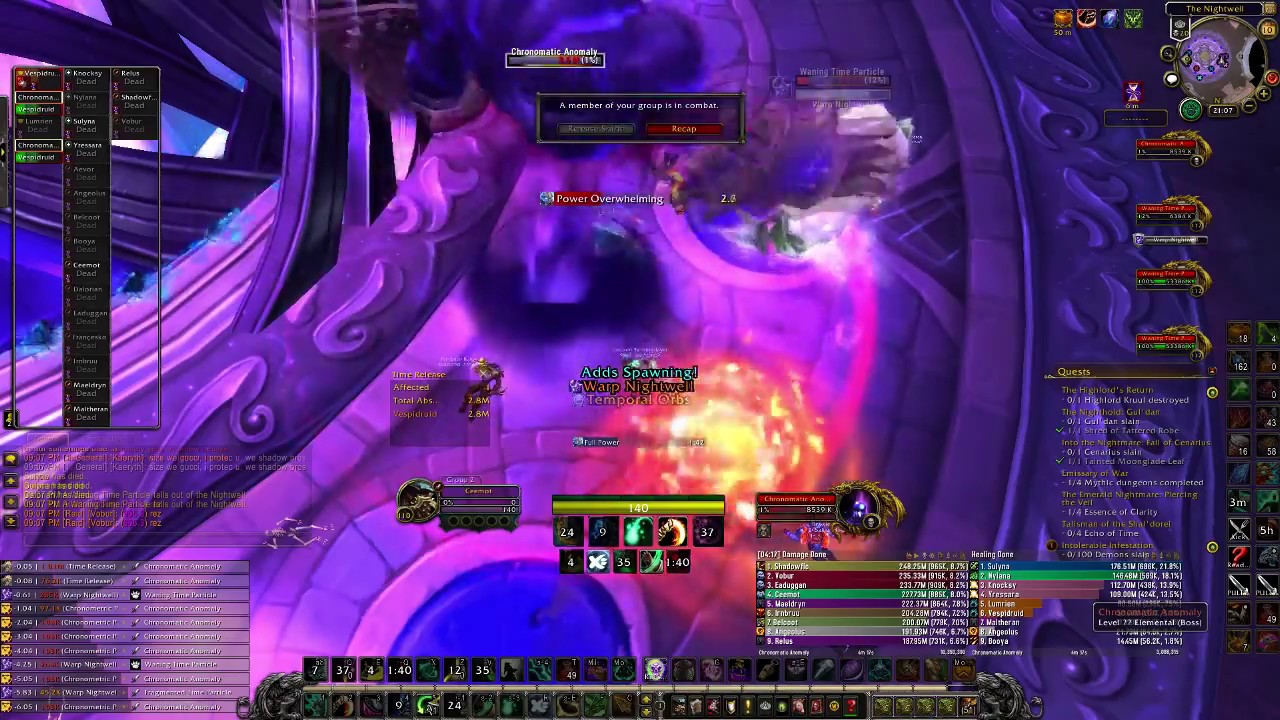Vespidruid clutch kill chronomatic mythic