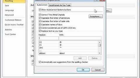 Publisher 2010 Tutorial Using AutoCorrect Microsoft Training Lesson 3.8