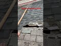 Found Our Roof Problem Holes Patching Up