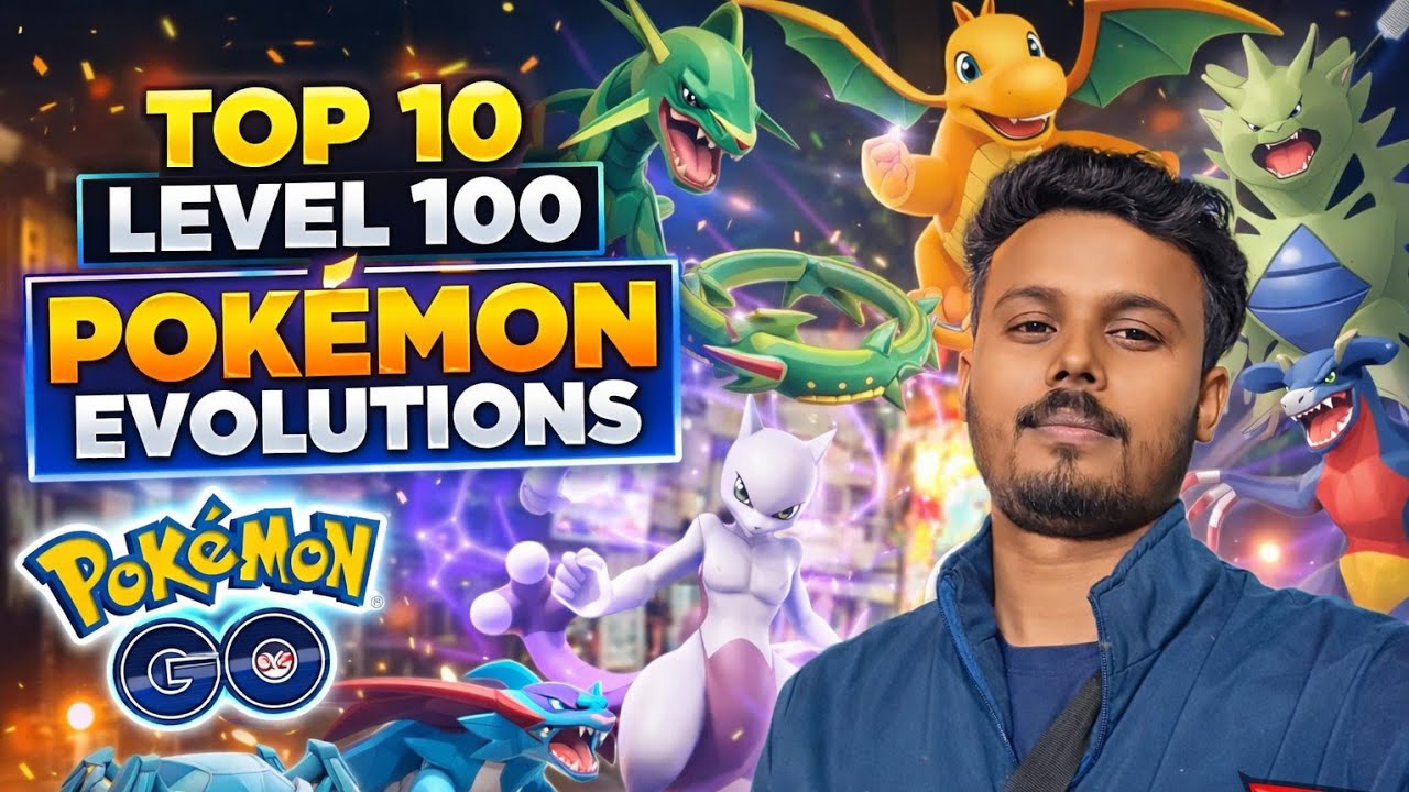 Top 10 Level 100 Pokemon Evolution 😲 Hero Gaming 🇮🇳📱