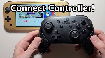 How to Connect Controller to Nintendo Switch Lite!