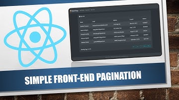 9 - React And Spring Boot : How to create Simple Front-End Pagination? | ReactJS | Almighty Java