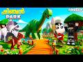 Shinchan Opens a JURASSIC PARK in Roblox! 🦕😱