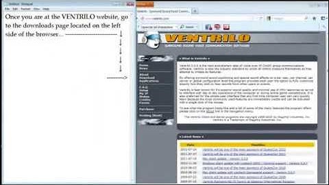 Ventrilo Setup Tutorial