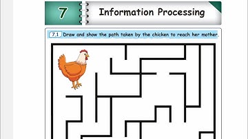Ennum Ezhuthum 4th  Maths term 2 work book answers Unit 7 Information processing English medium