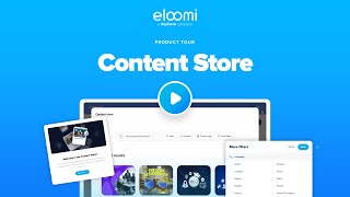Explore a comprehensive library of learning content | eloomi Product Tour