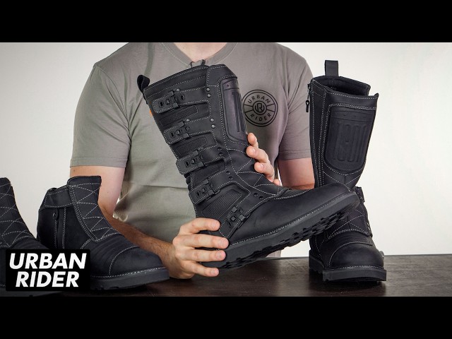 NEW ICON Elsinore 2 & El Bajo 2 Motorcycle Boots Review - YouTube