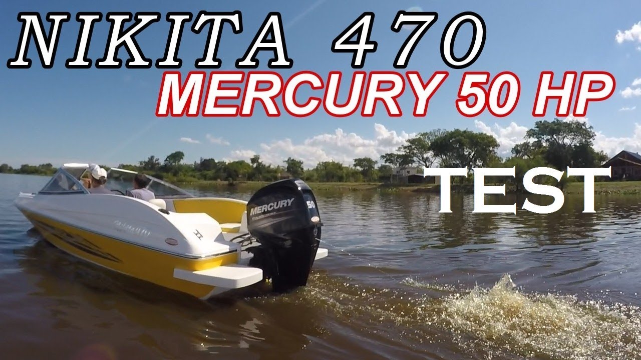 Nikita 470 Mercury 50 hp 4 tiempos 2018