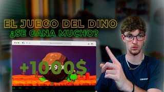 ¿SE GANA MUCHO DINERO EN EL JUEGO DEL DINO DE CASINO? | Dino MyStake screenshot 3