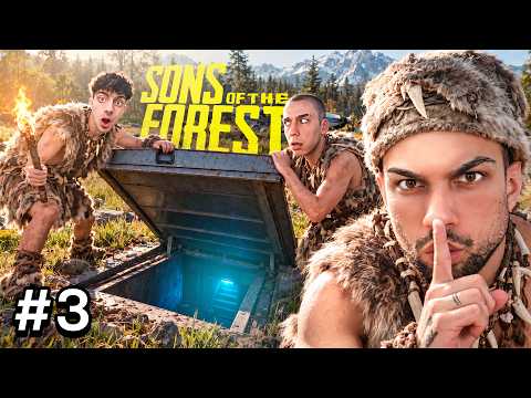 WE FOUND THE SECRET BUNKER | SONS OF THE FOREST #3