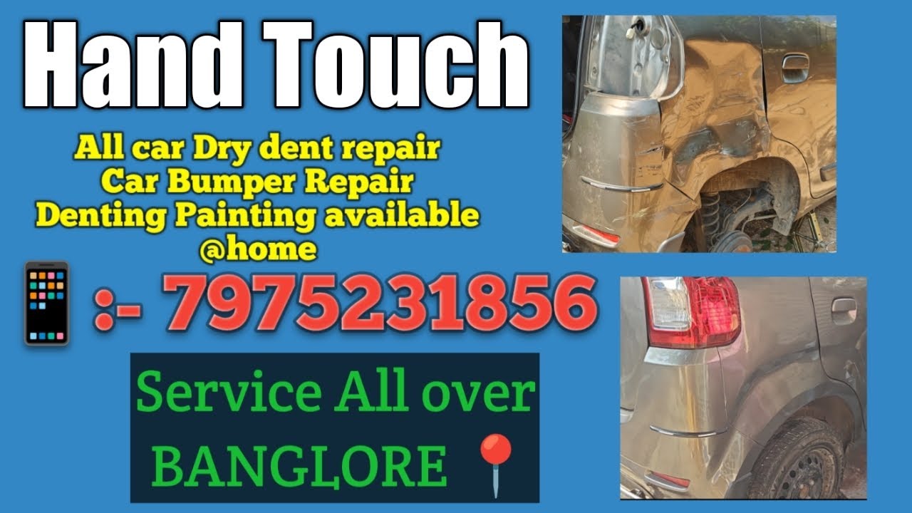 All car Denting Painting at Home All Car Dry Dent Repair Service