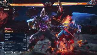 Tekken 8 Jack-8 df2 easy staple combo (outdated)