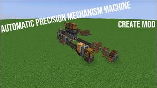 Easy survival friendly automatic precision mechanism machine [CREATE MOD]