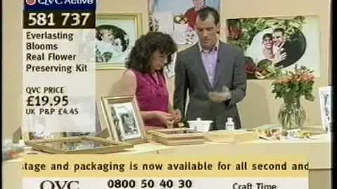 Andrea Webster demonstrates Real Flower Preserve