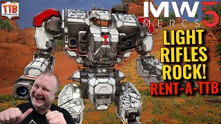 Boomhammer Black Widow! - 16 RENT-A-TTB - Mechwarrior 5 Mercenaries DLC