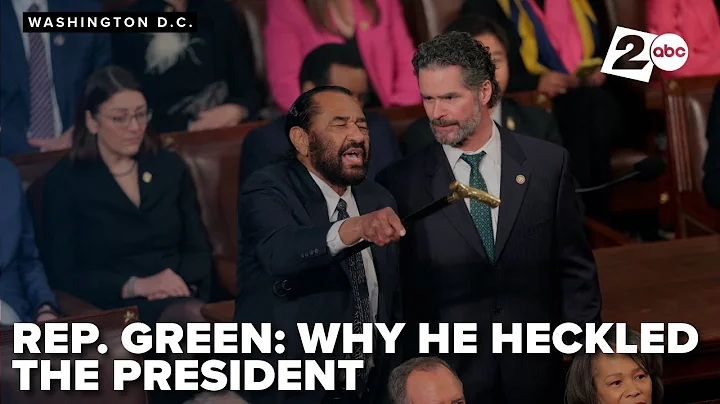 Texas Democrat Rep. Al Green discusses why he heckled President Trump during his speech