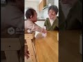 ばあばお菓子食べないで! #赤ちゃん #baby #おばあちゃん