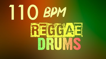 110 BPM - Reggae Drum Beat Loop with a Mid East touch