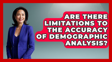 Are There Limitations to the Accuracy of Demographic Analysis? | Demographic Data Answers News