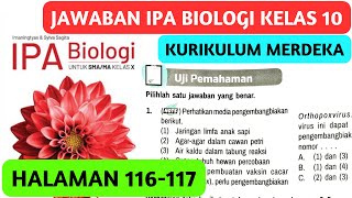 Kunci Jawaban IPA Biologi Kelas 10 Halaman 116 117 Uji Pemahaman BAB 2 Virus Kurikulum Merdeka