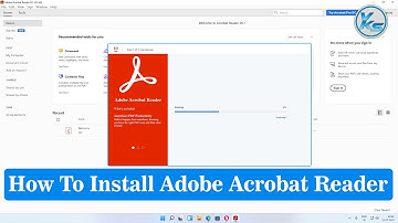 ✅ How To Download And Install Adobe Acrobat Reader DC On Windows 11/10/8/7