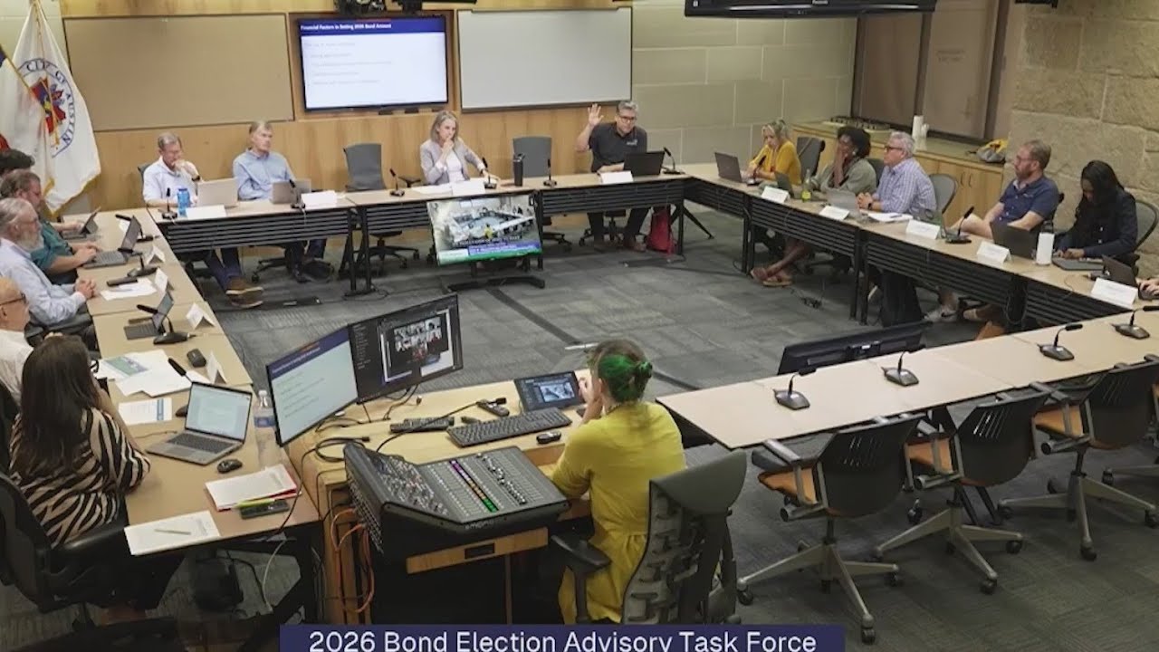 City task force meeting with Austinites over 2026 bond package - YouTube