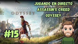 Jugando en vivo Assassins Creed Odyssey 15