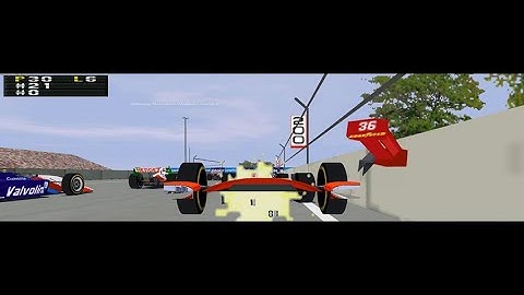 Indycar Racing 2: Adding widescreen, attempt # 12 (Player car)
