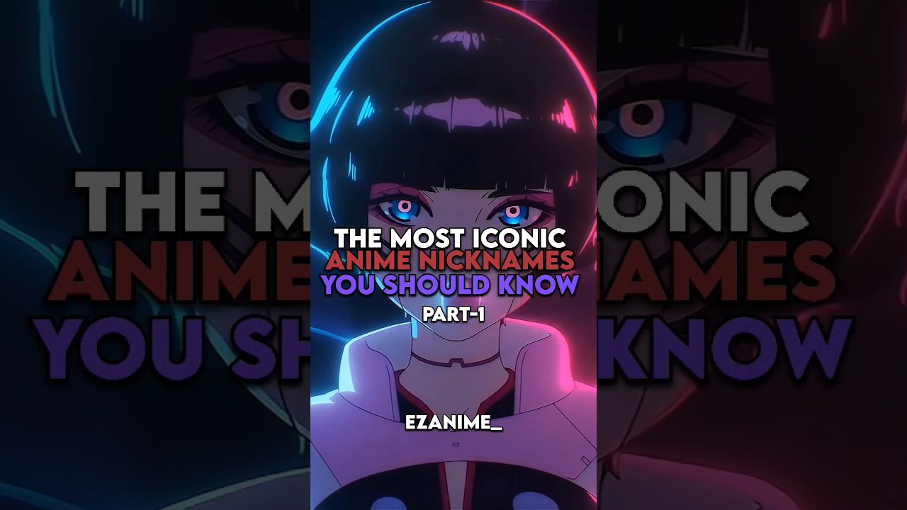 the most iconic anime nicknames you should know part1 anime onepiece