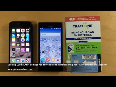 Looking Up the APN Settings For Your Tracfone Wireless Bring Your Own Smartphone Account