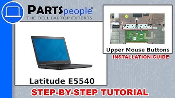 Dell Latitude E5540 (P44G001) Upper Mouse Buttons How-To Video Tutorial