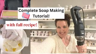 How to make cold process soap with full recipe and tutorial screenshot 5