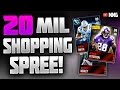 HUGE 20 Million Coin Shopping Spree! Madden Mobile