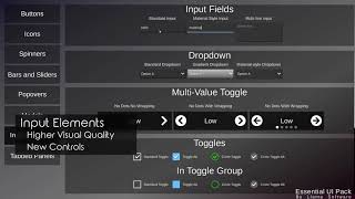 Essential UI Pack 2.0 Demo