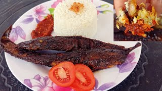 RESEP LELE BAKAR TEFLON DENGAN BUMBU OLES ALA PEDAGANG