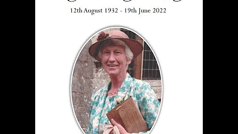 Funeral for Margaret Pumfrey