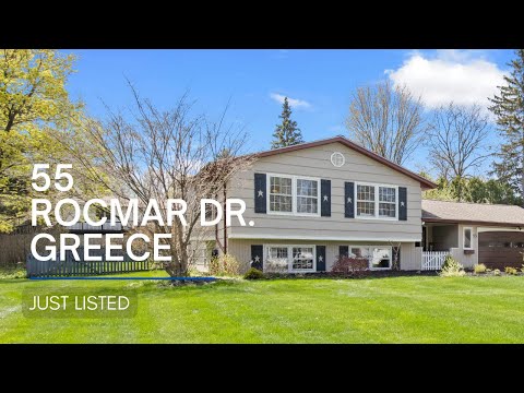 55 Rocmar Dr, Greece, NY home video tour