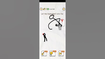 Draw 2 save 2 level 85 #shorts #draw2save #gameplay #basketball #hoop