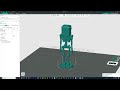 Minecraft Inspired blocky Skeleton - 3dprint model preview