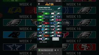 Predicting the philadelphia eagles