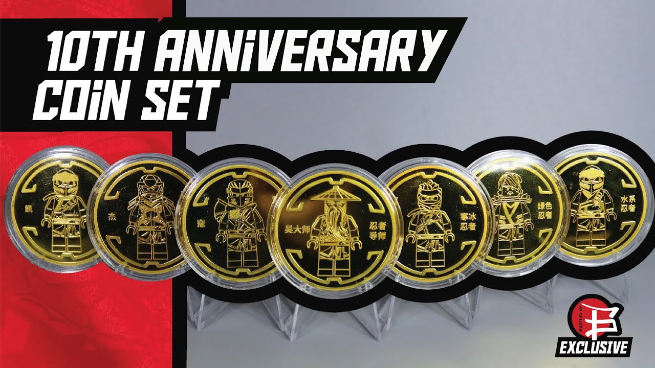 LEGO Ninjago RARE China Exclusive Ninjago Coins Review